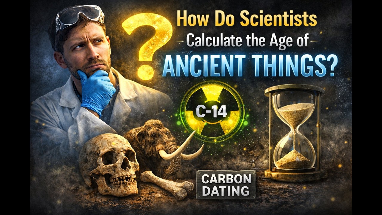 No Records, No Clocks… Then How Is Age Calculated? | Carbon Dating Explained
