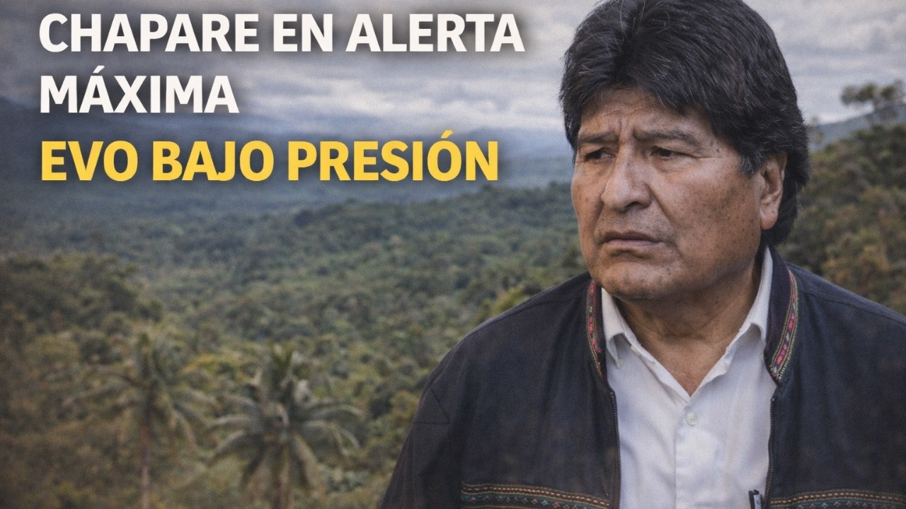 Chapare en alerta y Evo bajo presión judicial | El Avispero