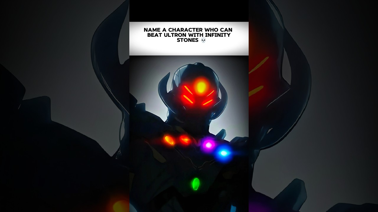 No One Can Beat Ultron With infinity Stones💀.