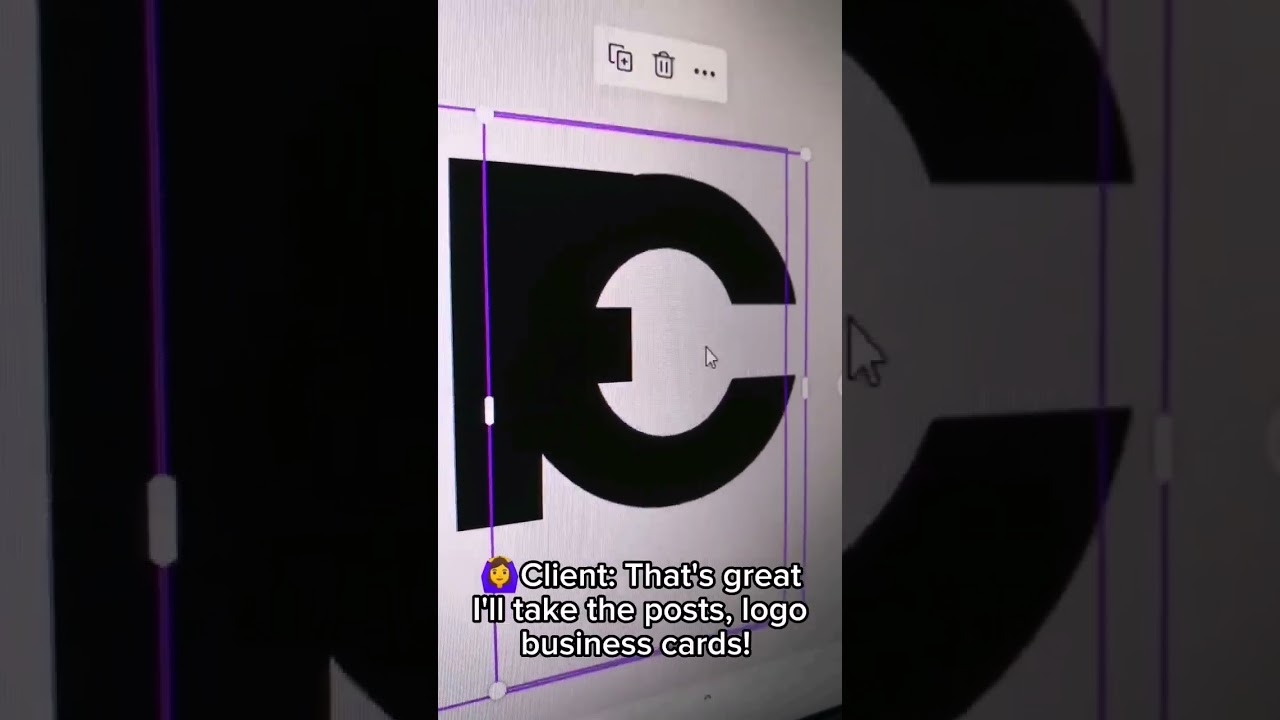 Creating a client's logo on a low budget