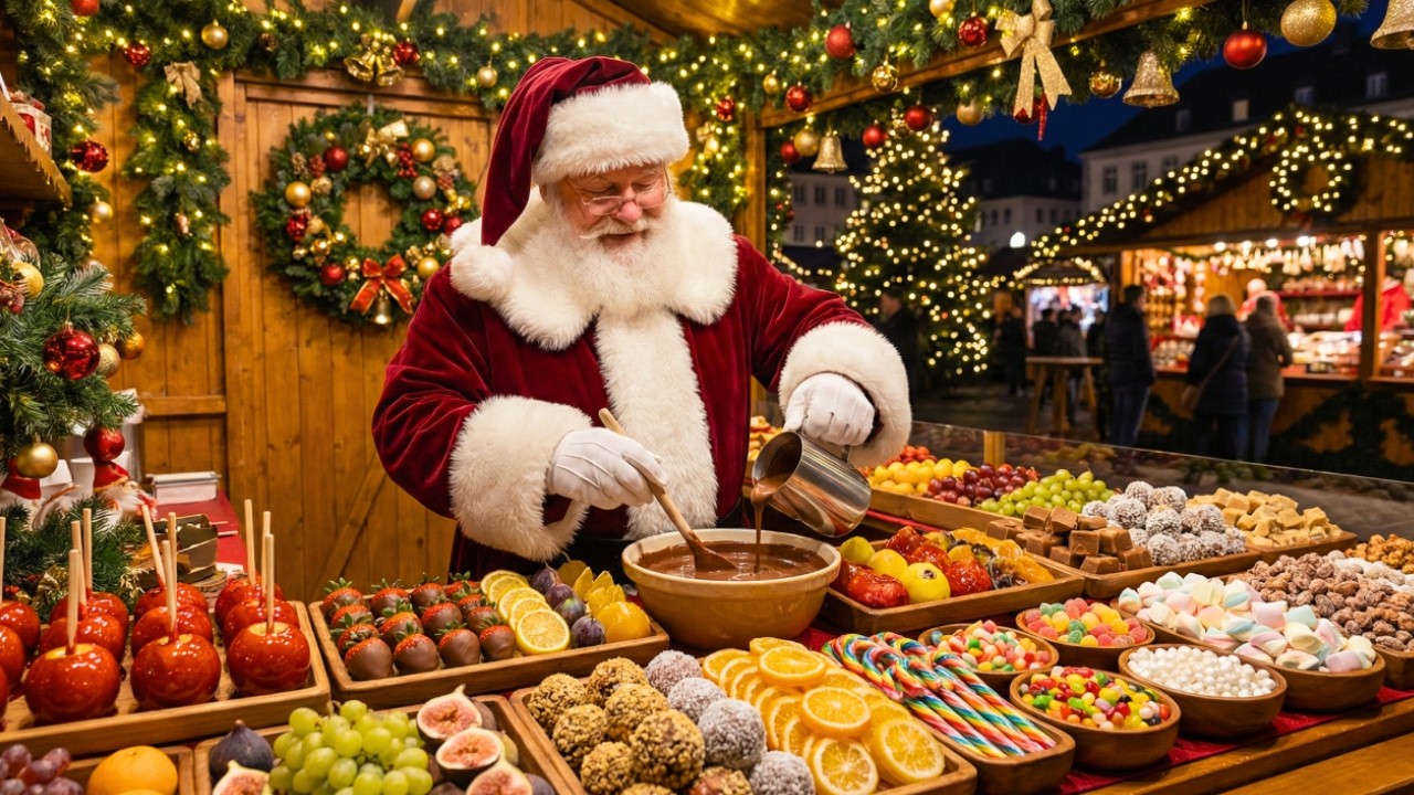 ВНУТРИ САМОГО КРАСИВОГО РОЖДЕСТВЕНСКОГО РЫНКА 🎅✨  СТРАСБУРГСКАЯ СКАЗКА | 4K