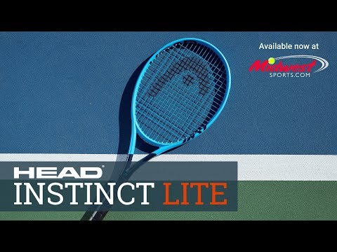 ⭐︎Amazing⭐︎ T-HIT LINE RACKET Head Graphene 360 Instinct Lite Tennis Racquet - YouTube
