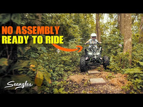 Seangles Automatic 125cc 4 Wheeler - Fully Assembled & Delivered