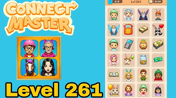Connect master match puzzle level 261 solution walkthrough 