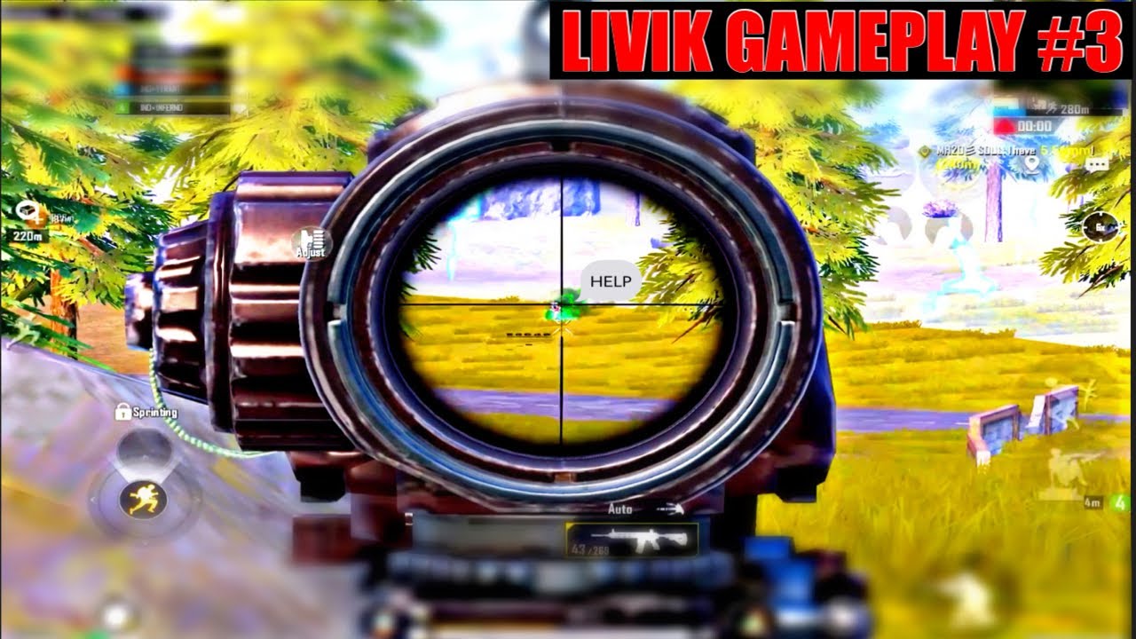 LIVIK GAMEPLAY #3 [7KILLS] PLAYING WITH RANDOM SQUAD - YouTube