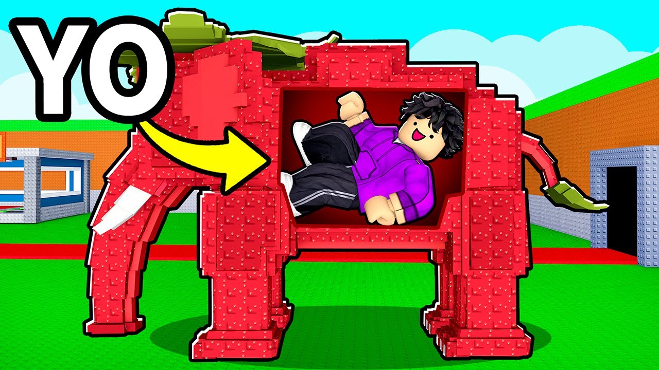 Steal a Brainrot pero, los BRAINROTS pueden COMERTE?!