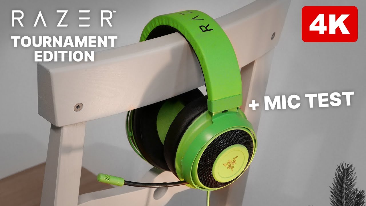 Razer Kraken Tournament Edition Green Headset *UNBOXING 4K