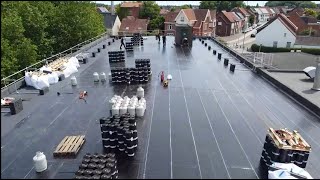 Vernieuwing dak GC 't Heilaar