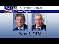 West Virginia Senate Debate Joe Manchin vs Patrick Morrisey Nov 1, 2018