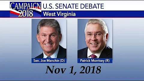 West Virginia Senate Debate Joe Manchin vs Patrick...