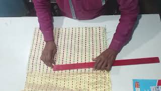 Professional Blouse Cutting Measurements To Cutting Hindi बलउज क कटग