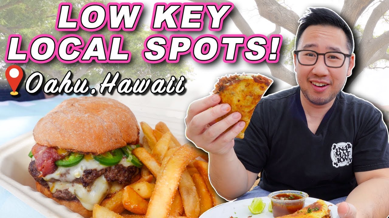 Секретные фургончики с едой, известные только местным жителям! [Оаху, Гавайи] || Гастрономический...