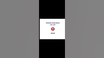 10TH &9TH ENGLISH DAY WISE PLAN FOR REFRESHER COURSE MODULE