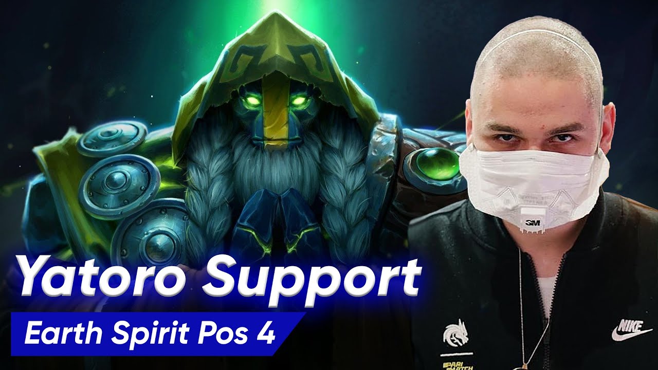 Team Spirit Yatoro Earth Spirit Pos 4 | Dota 2 Pro Supports
