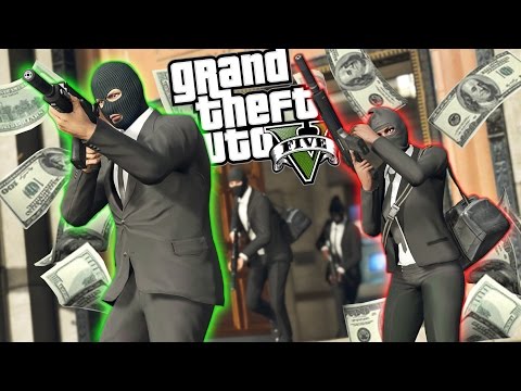 GTA 5 GERÇEK HAYAT! - EN PROFESYONEL BANKA SOYGUNU! #10