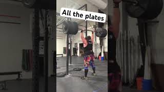 How to get bigger shoulders. Follow me for more tips. HAHA #thruster #fitness #strong #gym #crossfit