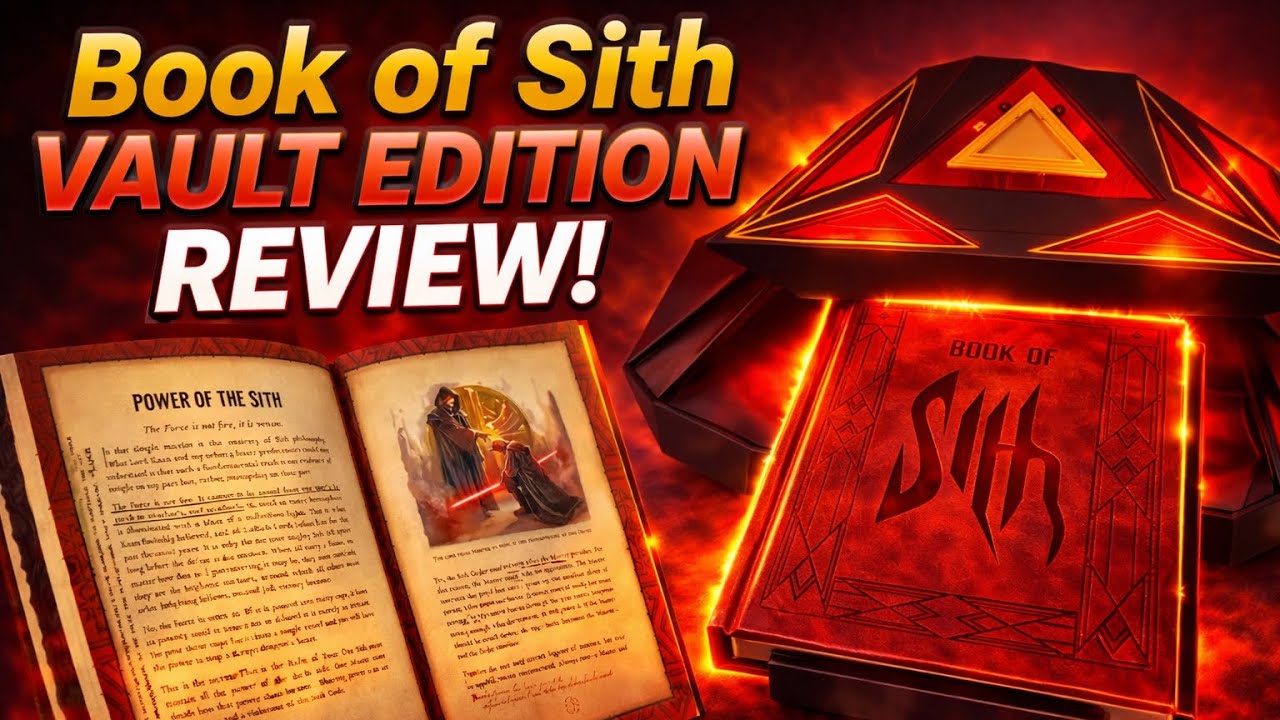 Book of Sith Vault Edition Review - YouTube