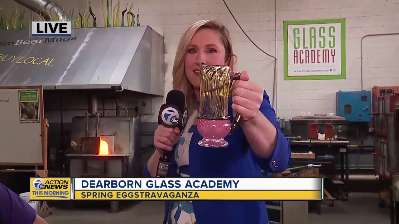 Dearborn Glass Academy for Spring Eggstravaganza YouTube