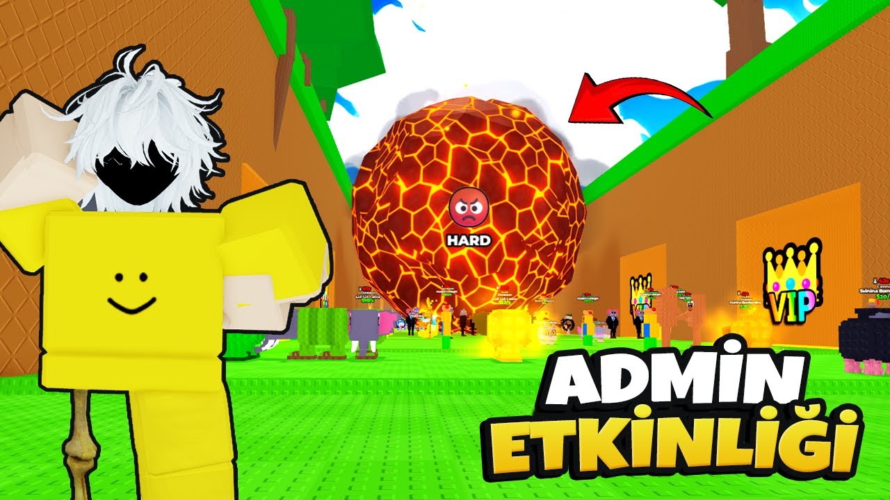 DEVASA ALEV TOPUNDAN KAÇARAK BRAİNROTLARI KURTARDIM! - Escape Boulder for Brainrots