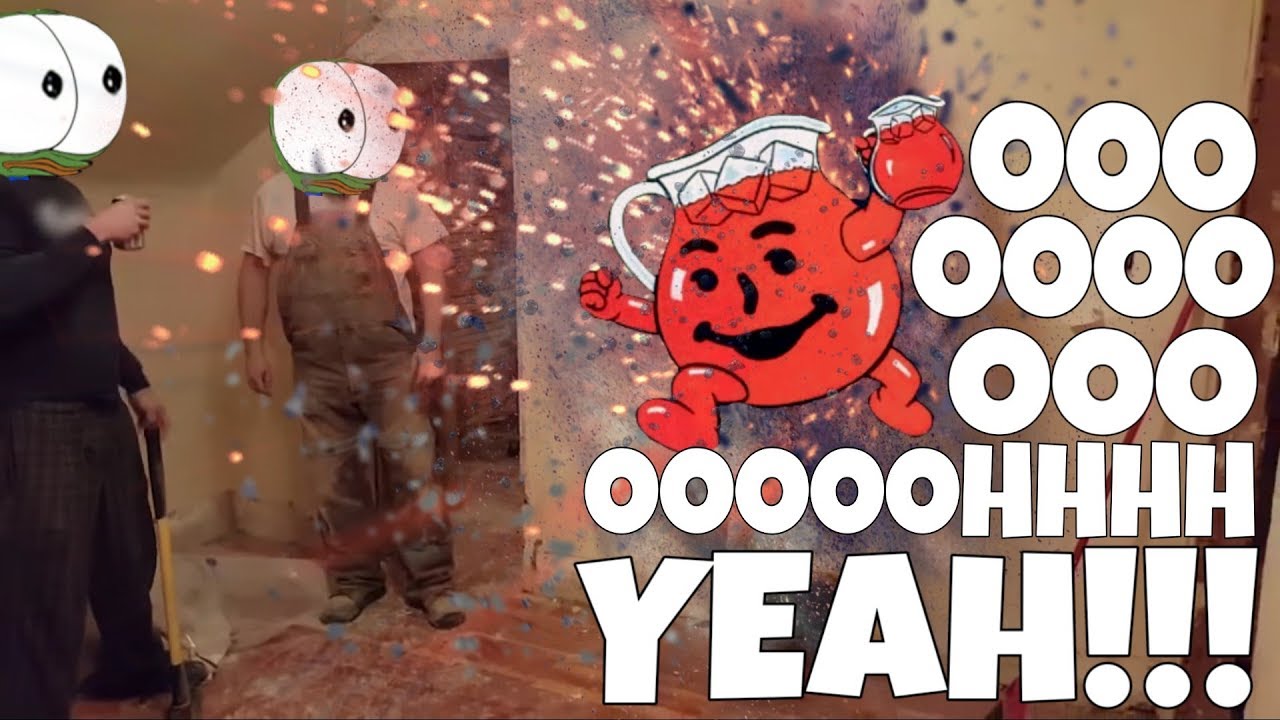 KoolAid Man Destroys a Wall YouTube