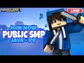 Hindi Minecraft Live | Join My Smp For Free | Java + Pe / 24 Online