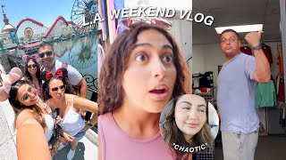 going to DISNEY and getting STRANDED in DOWNTOWN LA?! | the Aguilars