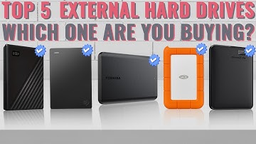 ✅Top 5 Best External Hard Drives 2025