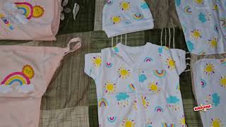 Superbottoms Baby Gift Set | 11 pcs Newborn Essentials, 0-3M, Unisex (Peach) screenshot 5