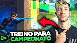 AQUECENDO A MIRA PRO CAMP!!!EMULADOR LOUD !  FREE FIRE - AO VIVO! LOUD LZINN!