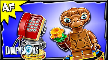 Lego Dimensions E.T. Extra-Terrestrial Fun Pack 71258 Stop Motion Build Review