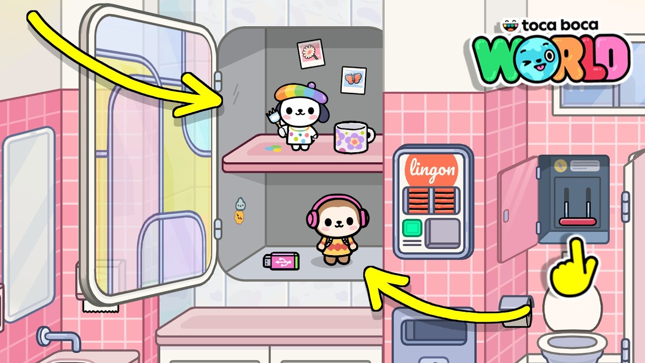 OPEN YOUR SCHOOL STASH NOW! // TOCA BOCA / HAPPY TOCA