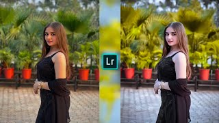Grey and Yellow Tone Lightroom Mobile Photo Editing | Lr Photo Editing | Preset Download Free