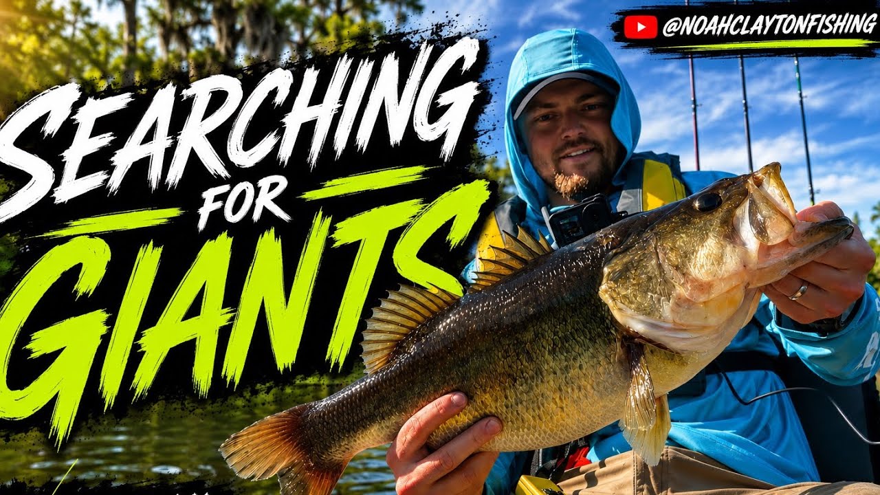 Kayak Bass Fishing Searching For Giant Bass Using Summertime Patterns