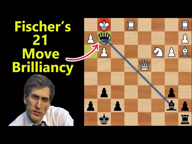 Bobby Fischer Wins A Chaotic Brilliancy 