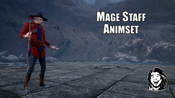 Mage Staff Animset