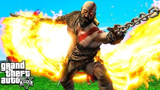 Новый Мод На Бога Войны Кратоса Рагнарек В Гта 5 Моды! God Of War Обзор Мода В Gta 5! Видео Игры