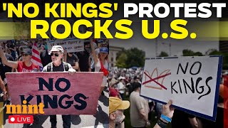 No Kings Protests LIVE: Millions To Flood US Streets | Anti-Trump Protests Across USA | Trump News