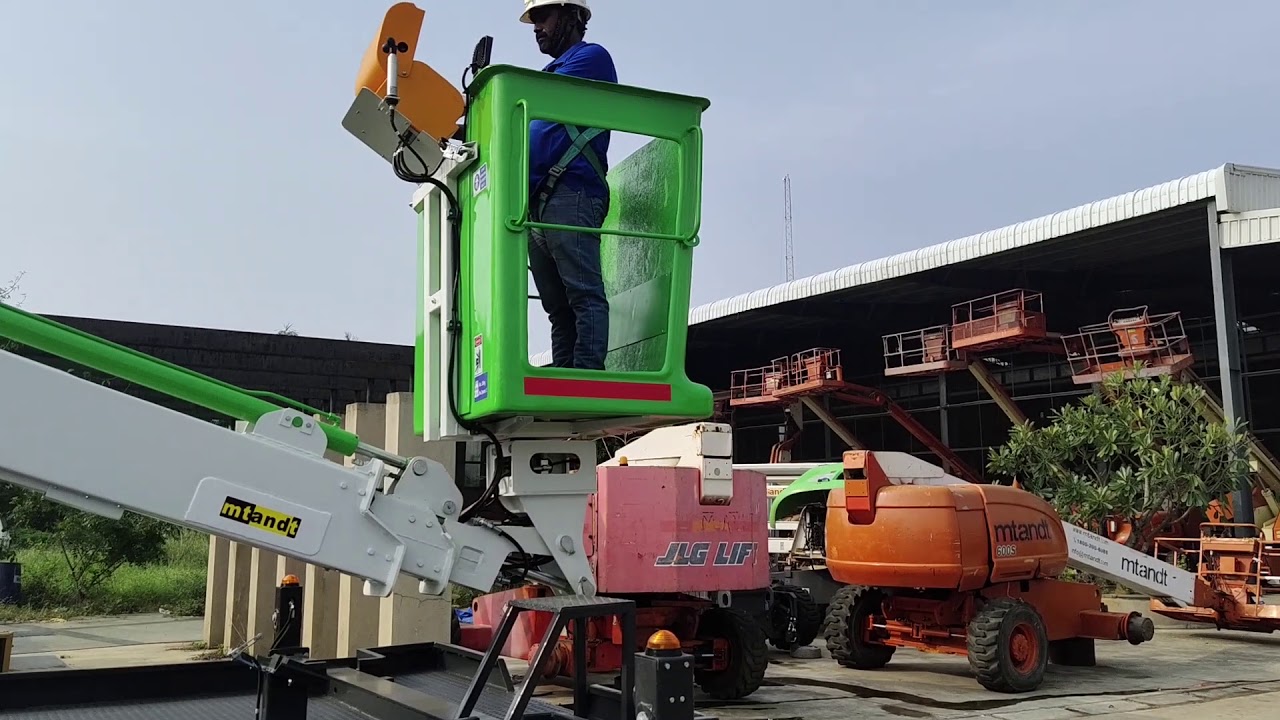 TRUCK MOUNTED BOOM LIFT @ mtandt LIMITED, CHENNAI