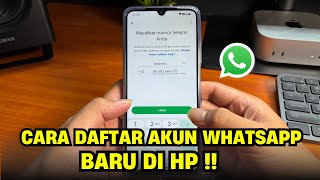 Cara Daftar Akun WhatsApp Baru dari Awal Sampai Aktif