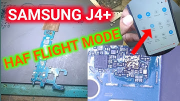 SAMSUNG J4+ HAF FLIGHT MODE | SAMSUNG J4+ HALF FLIGHT MODE FIX