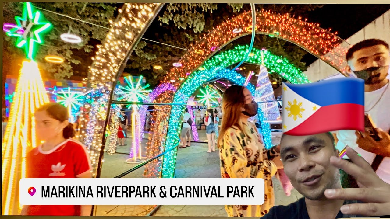 Pasig City MARIKINA LIGHTS and Tiange! Fair carnival 🎡 SIGHTS in