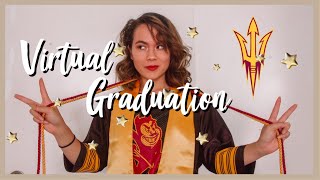 ASU GRADUATION GET READY WITH ME| Quarantine Graduation
