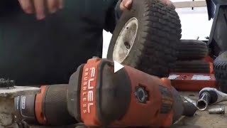 Replacing The Flat Tire On The Sulky A Discussion on Solid Tires