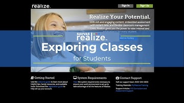 Realize for Students: An In-Depth Look at Exploring Classes