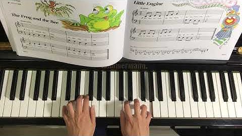 The Frog and the Bee (P.10) - Bastien Piano for The Young Beginner Primer B
