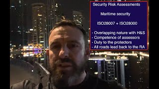 Details Security Risk Assessments: H&S considerations Guide