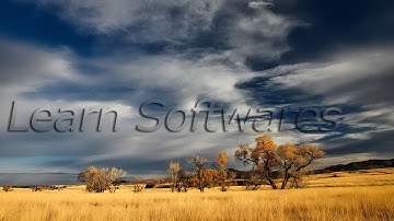 Photoshop Lesson 7- Effects without text. Photoshop Opacity and Fill Tutorial