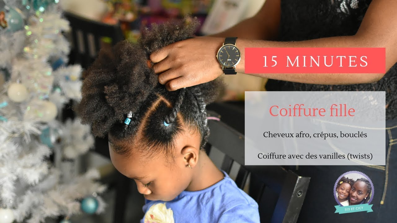Tuto Coiffure Fille Afro Express 15 Minutes Youtube