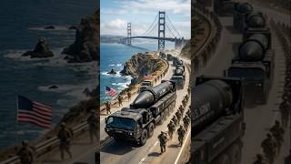 AI Cinematic Simulation – Massive Convoy in Desert