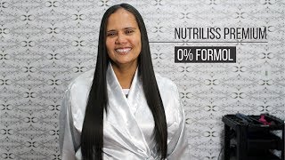Escova 0% Formol Nutriliss Premium - Po A Po - Hairline Cosméticos